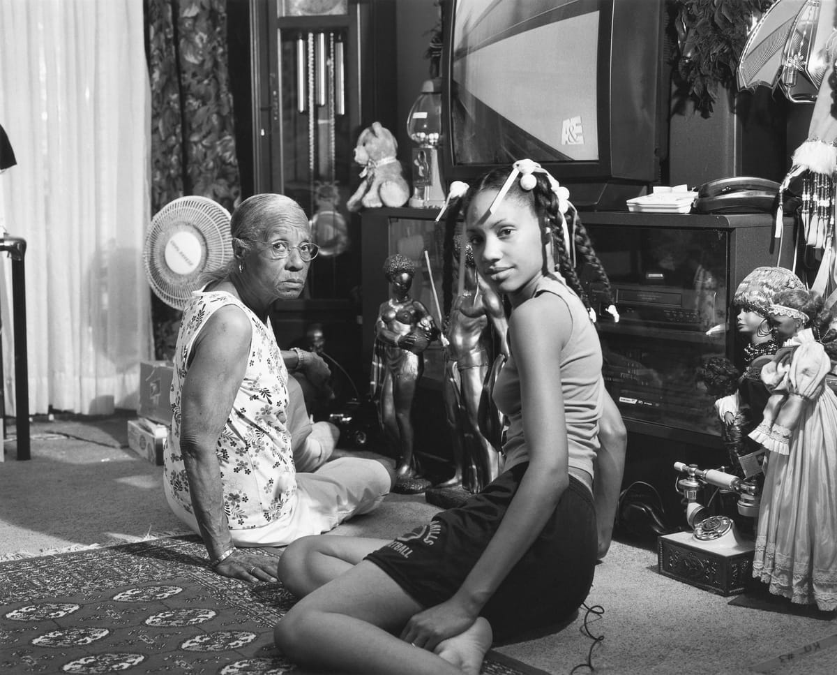 mage titled Grandma Ruby and Me by LaToya Ruby Frazier from The Notion of Family