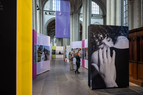 Image of the World Press Photo exhibition 2024 in Amsterdam